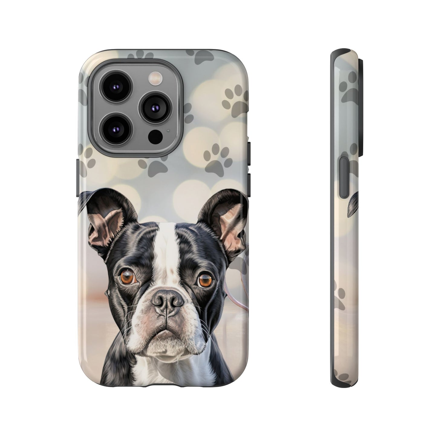 Boston Terrier Phone Case by Tough Cases (Apple iphone, Samsung galaxy, Google Pixel) Boston Terrier