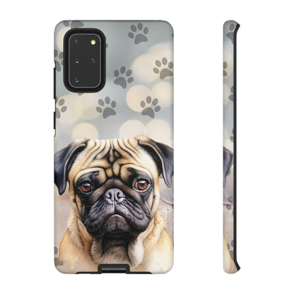 Pug Phone Case by Tough Cases (Apple iPhone, Samsung Galaxy, and Google Pixel)