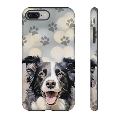 Border Collie Phone Case by Tough Cases (Apple iPhone, Samsung Galaxy, and Google Pixel)