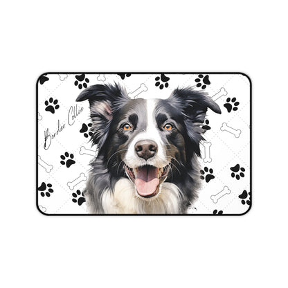 Border Collie Desk Mat