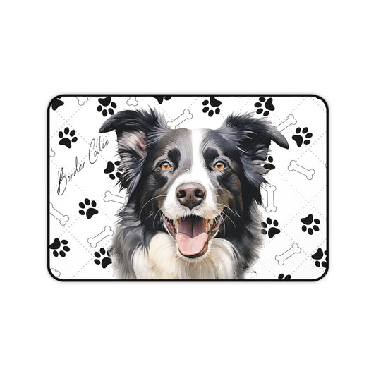 Border Collie Desk Mat