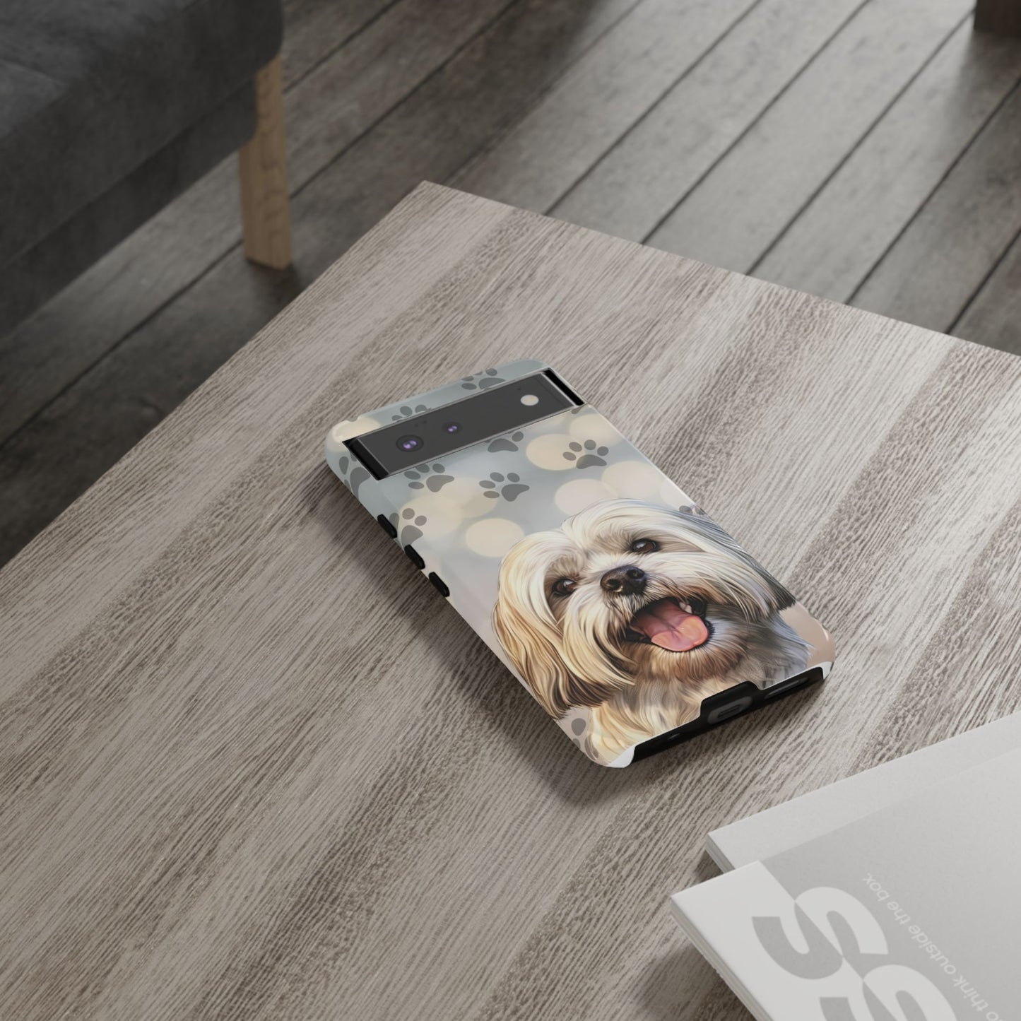 Lhasa Apso Phone Case by Tough Cases (Apple iPhone, Samsung Galaxy, and Google Pixel)