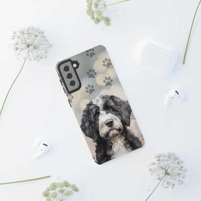 Portuguese Water Dog by Tough Cases (Apple iPhone, Samsung Galaxy, and Google Pixel)