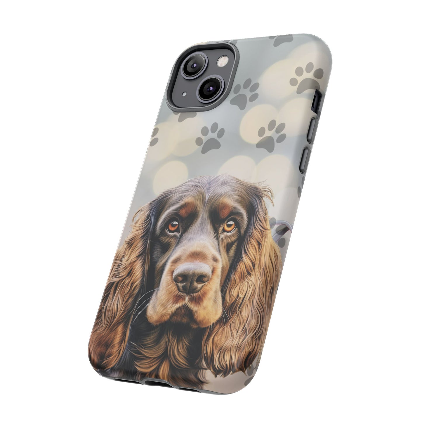 English Cocker Spaniel Phone Case by Tough Cases (Apple iPhone, Samsung Galaxy, and Google Pixel)