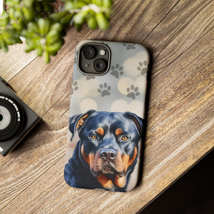 Rottweiler by Tough Cases (Apple iPhone, Samsung Galaxy, and Google Pixel)