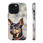 Miniature Pinscher by Tough Cases (Apple iPhone, Samsung Galaxy, and Google Pixel)