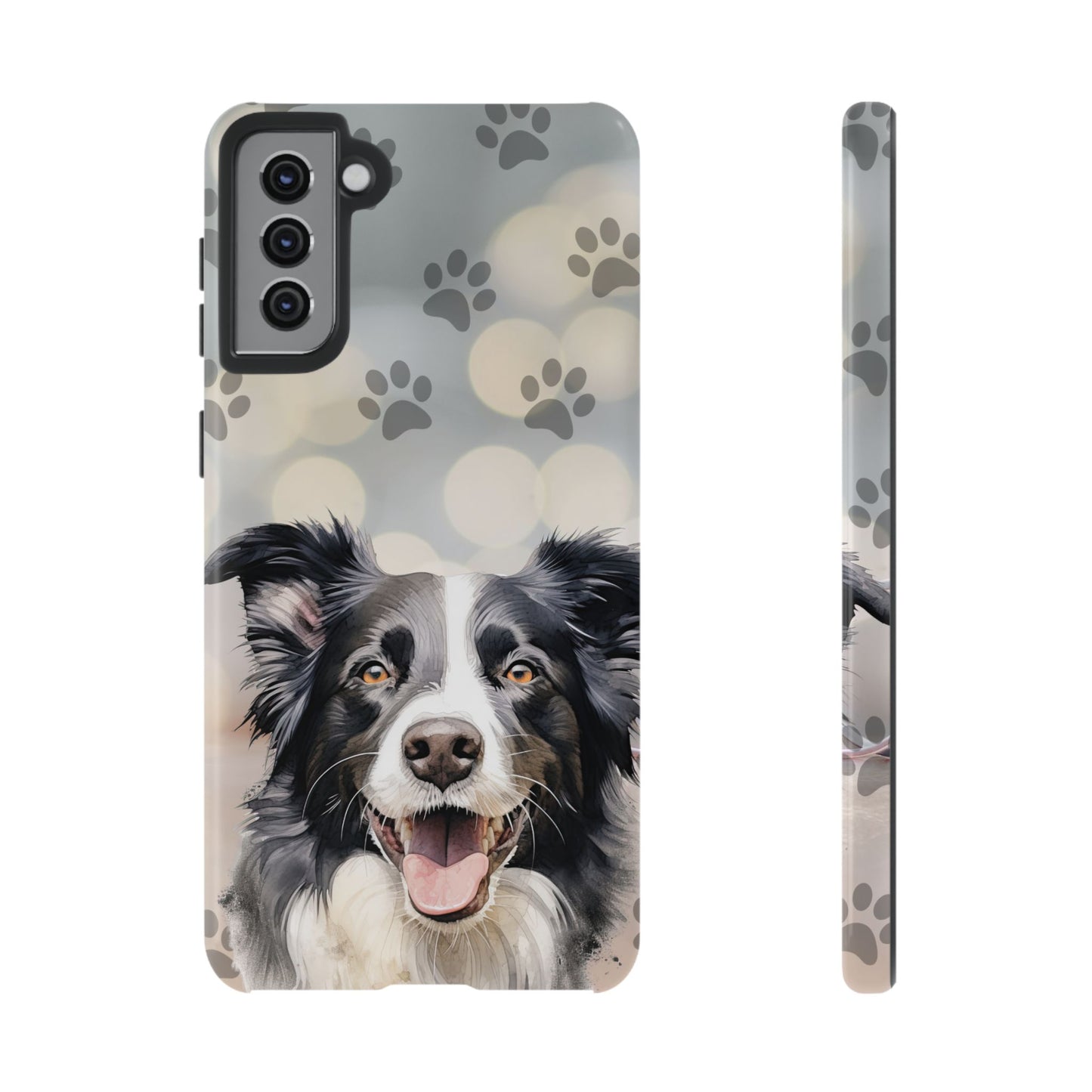 Border Collie Phone Case by Tough Cases (Apple iPhone, Samsung Galaxy, and Google Pixel)