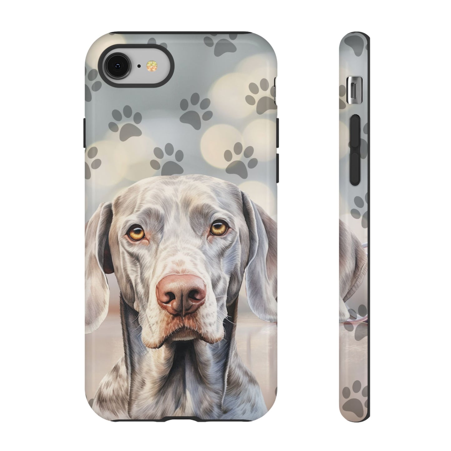 Weimaraner Phone Case by Tough Cases (Apple iPhone, Samsung Galaxy, and Google Pixel)