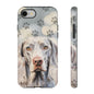 Weimaraner Phone Case by Tough Cases (Apple iPhone, Samsung Galaxy, and Google Pixel)
