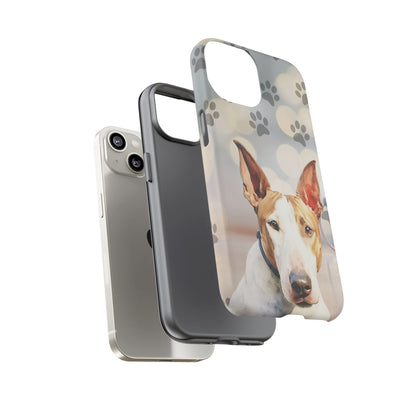 Bull Terrier Phone Case by Tough Cases (Apple iPhone, Samsung Galaxy, and Google Pixel)