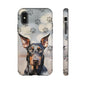 Doberman Phone Case by Tough Cases (Apple iPhone, Samsung Galaxy, and Google Pixel)