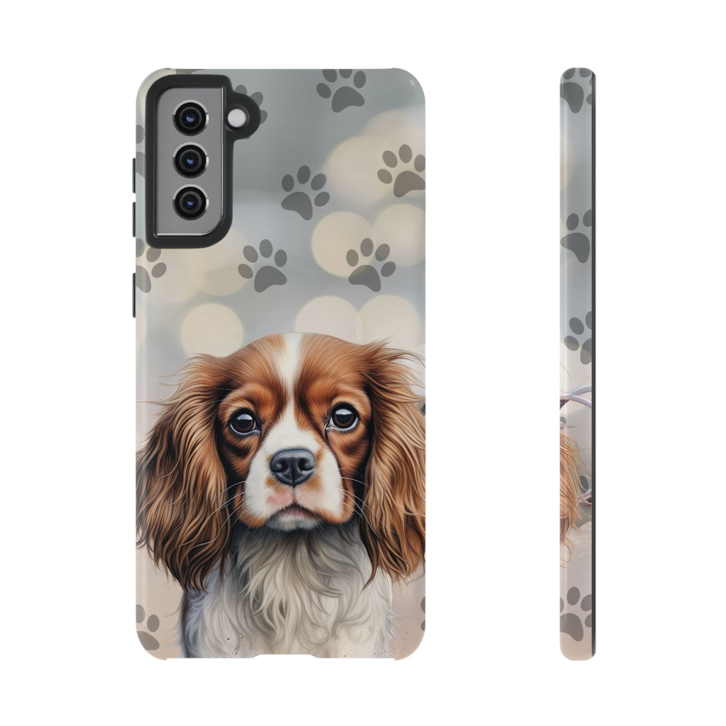 Cavalier King Charles Spaniel phone case by Tough Cases (Apple iPhone, Samsung Galaxy, and Google Pixel)