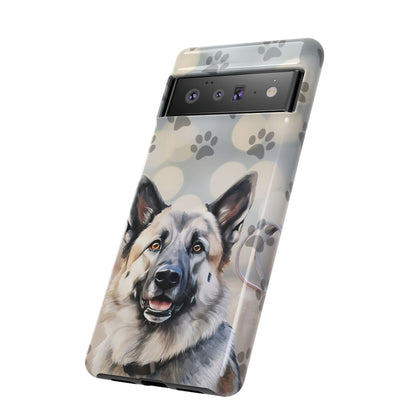 Norwegian Elkhound by Tough Cases (Apple iPhone, Samsung Galaxy, and Google Pixel)