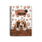 Cocker Spaniel Spiral Notebook - Ruled Line