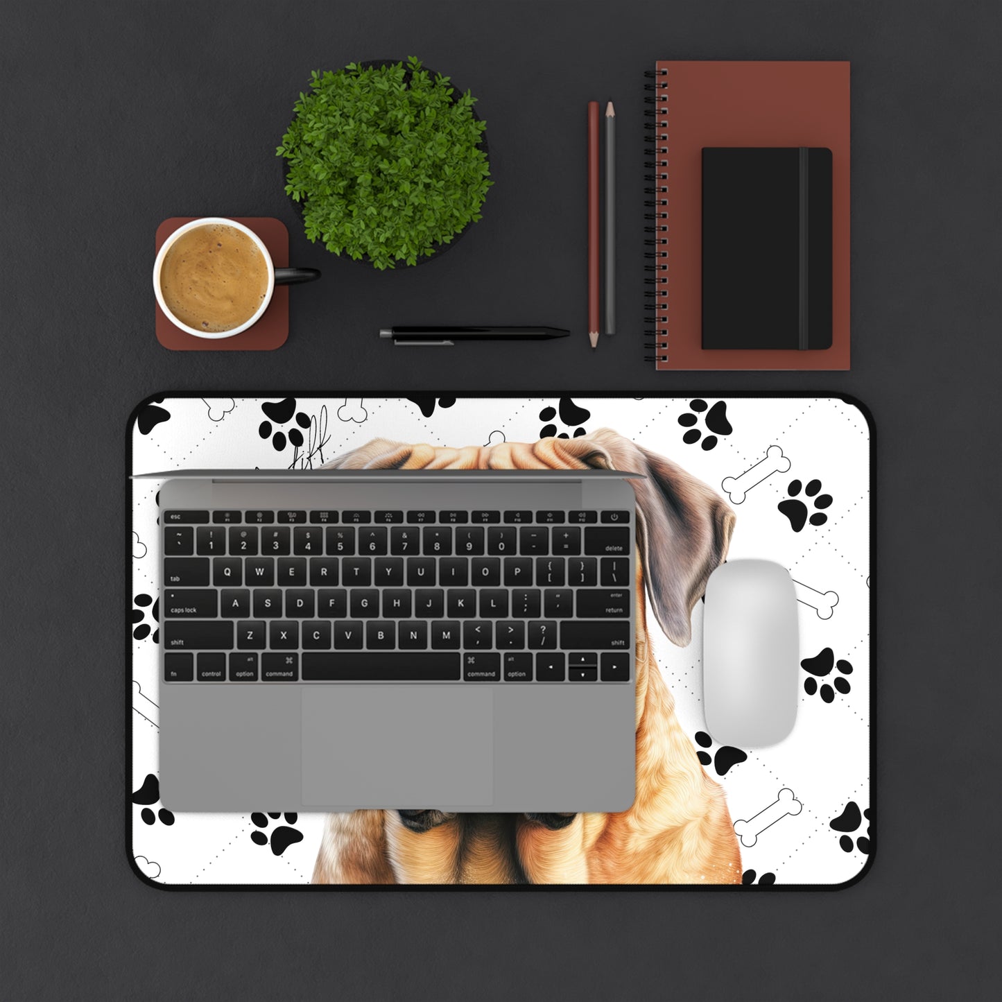 Bull Mastiff Desk Mat