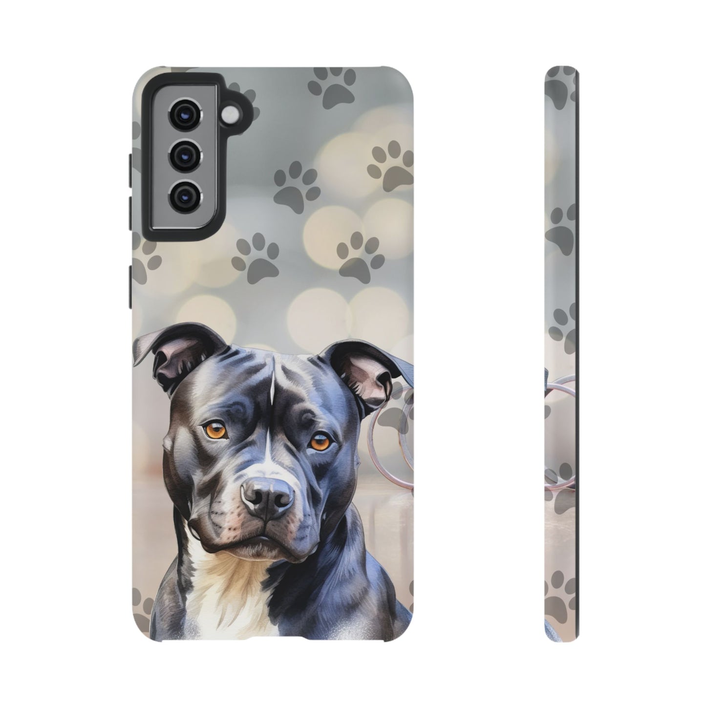 Staffordshire Bull Terrier by Tough Cases (Apple iPhone, Samsung Galaxy, and Google Pixel)