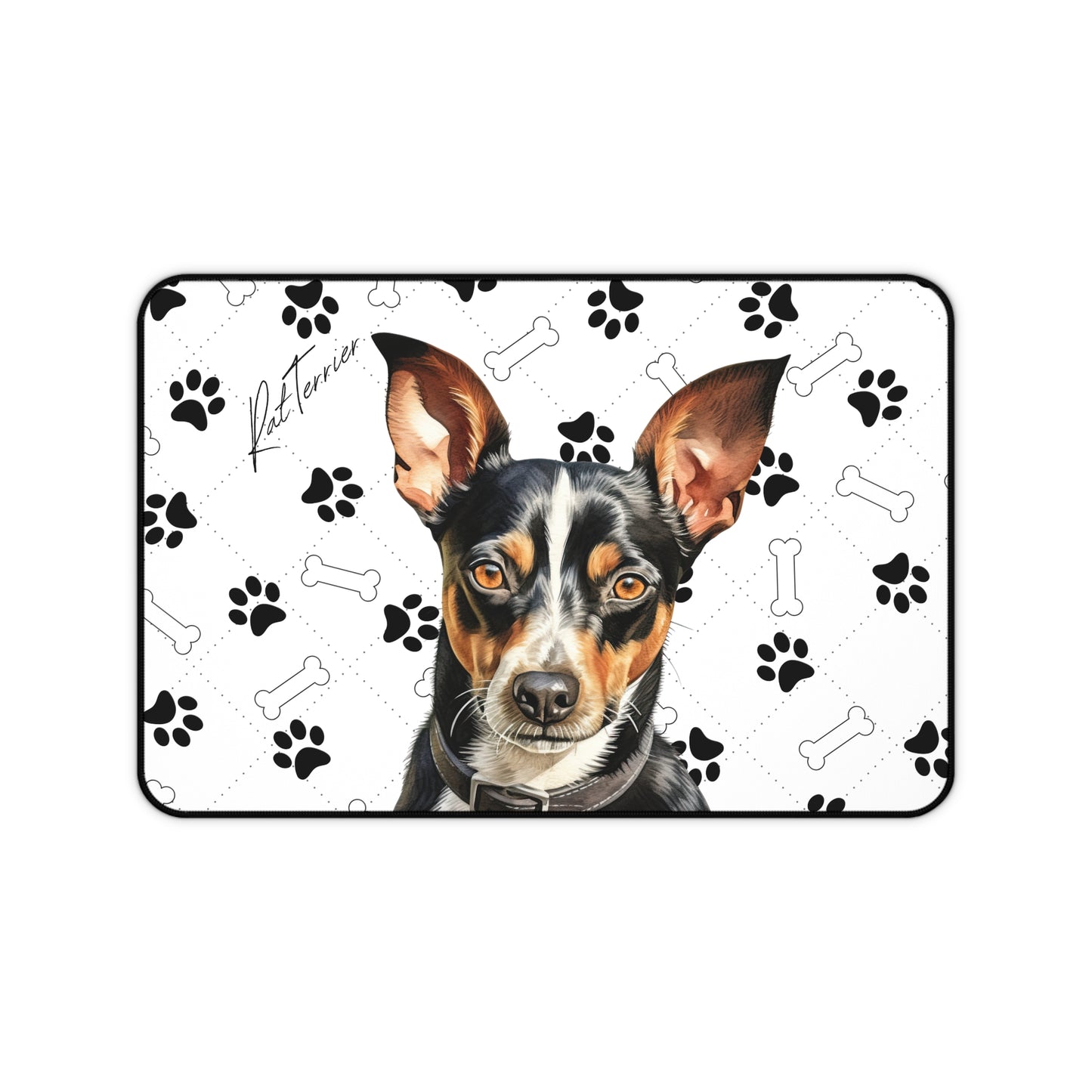 Rat Terrier Desk Mat