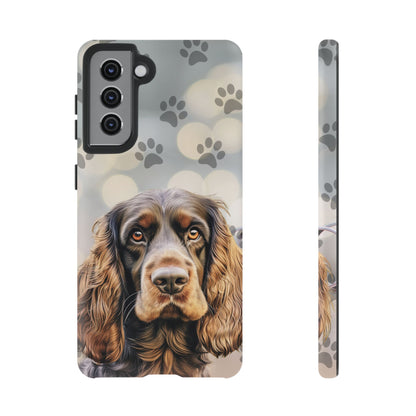 English Cocker Spaniel Phone Case by Tough Cases (Apple iPhone, Samsung Galaxy, and Google Pixel)