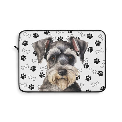Miniature Schnauzer Laptop Sleeve