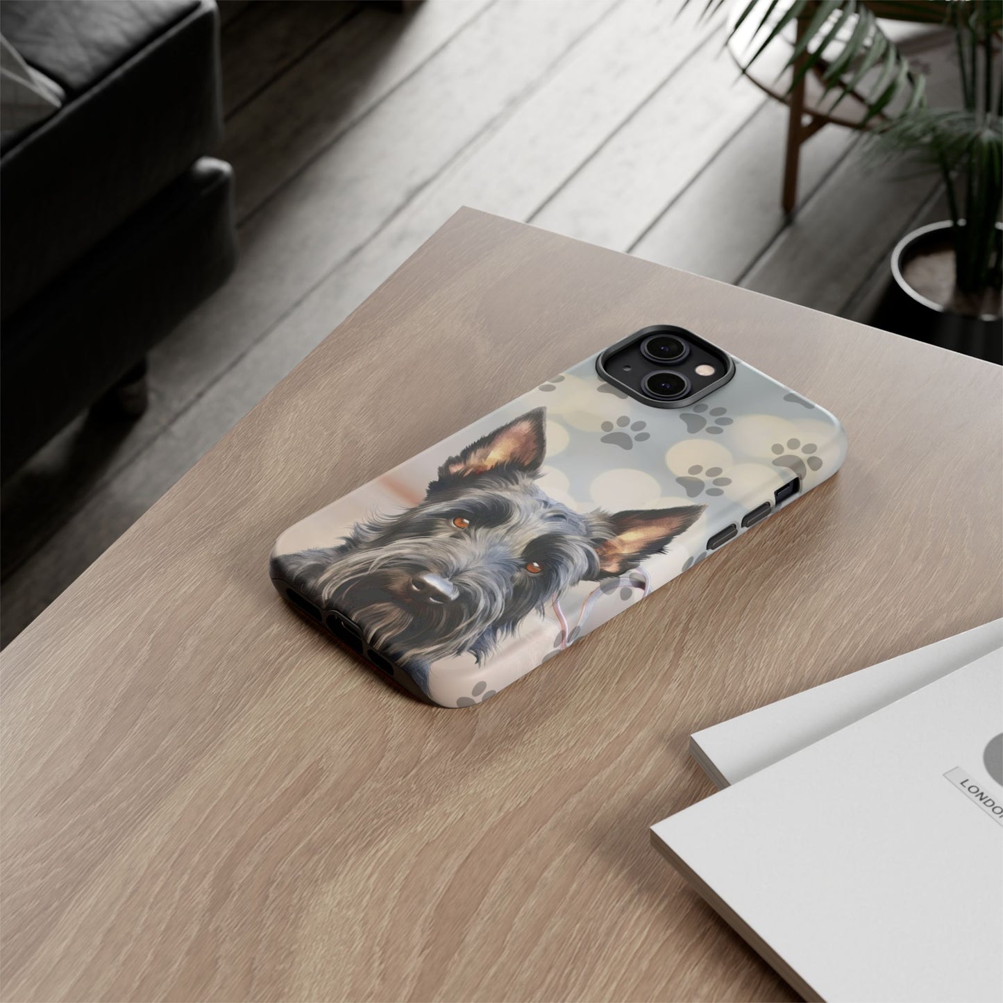Scottish Terrier by Tough Cases (Apple iPhone, Samsung Galaxy, and Google Pixel)