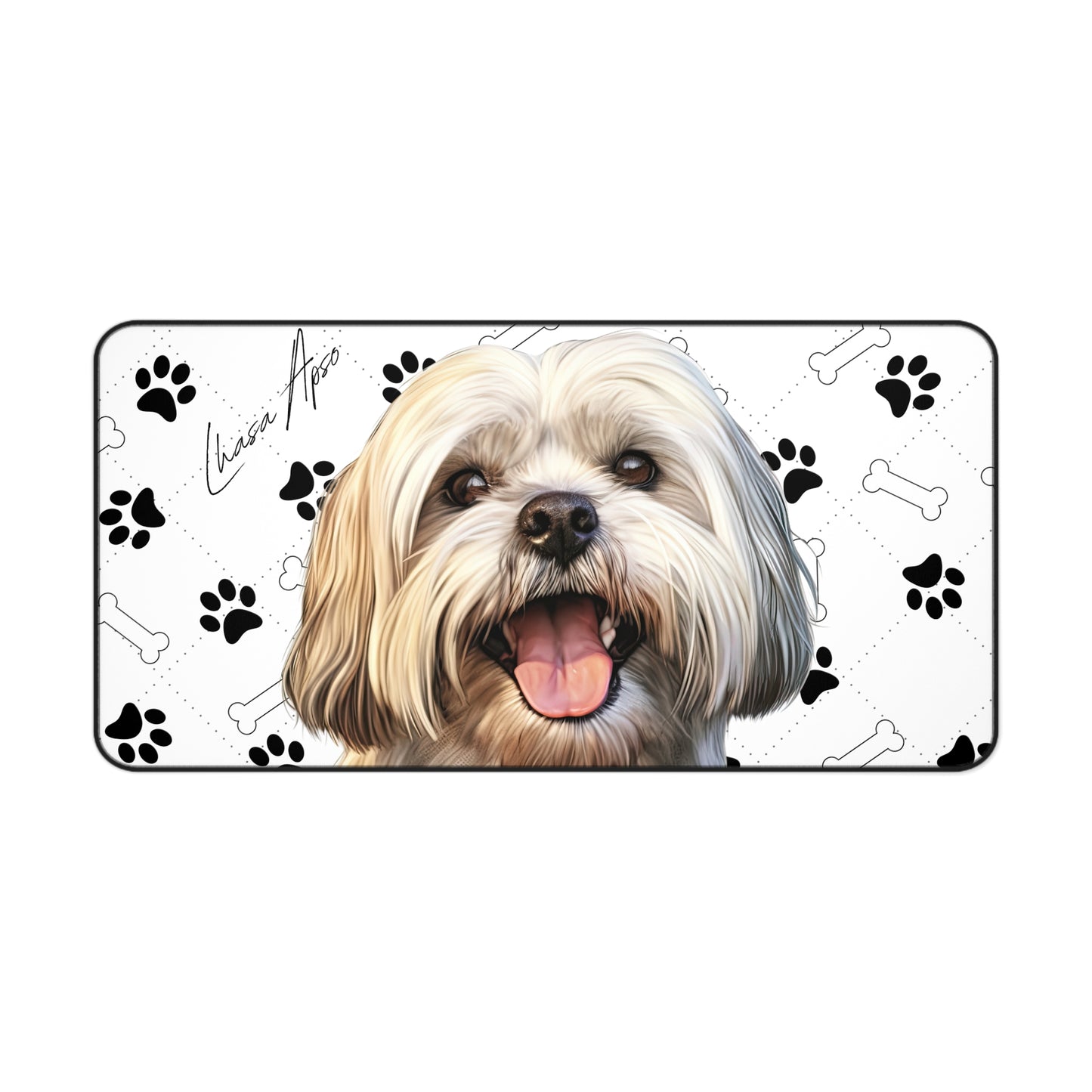 Lhaso Apso Desk Mat