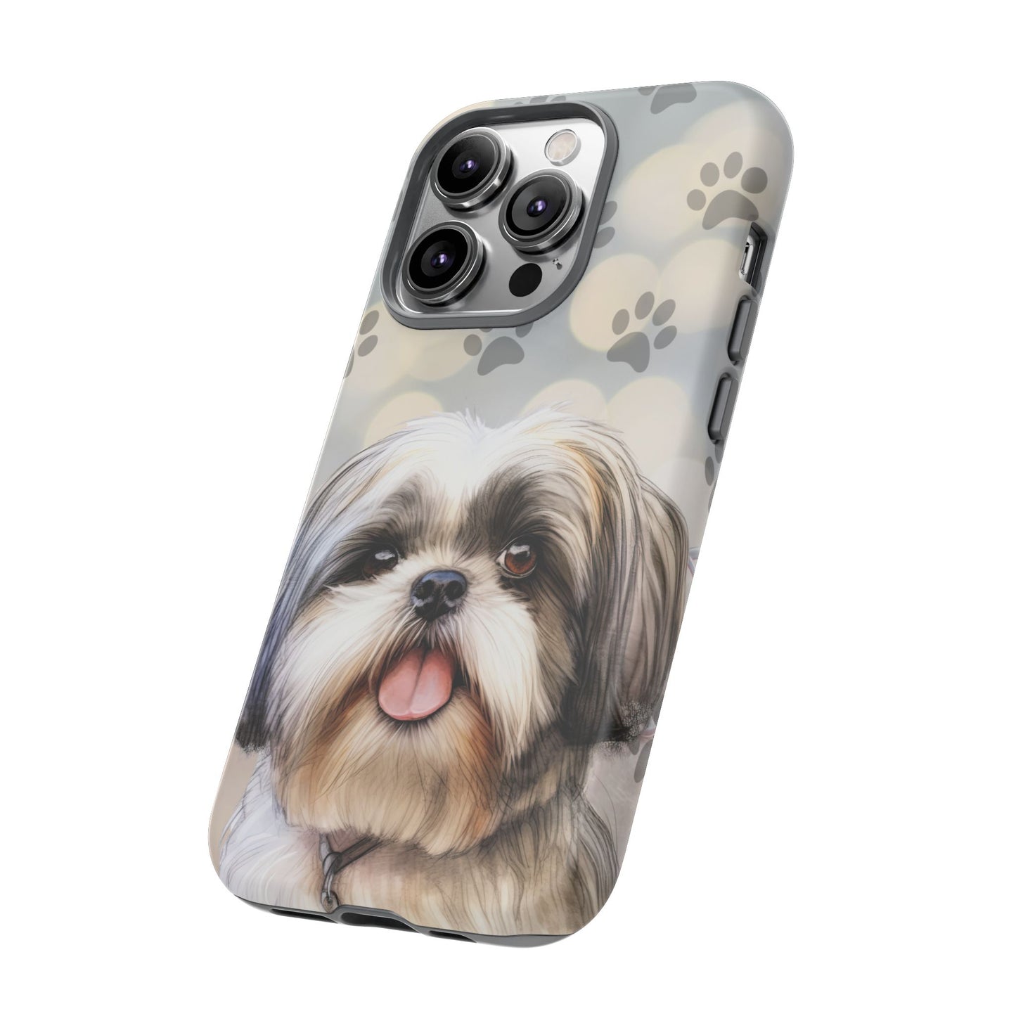 Shih Tzu iPhone 15 Case by Tough Cases (iPhone 15, Pro, Plus and Pro Max)
