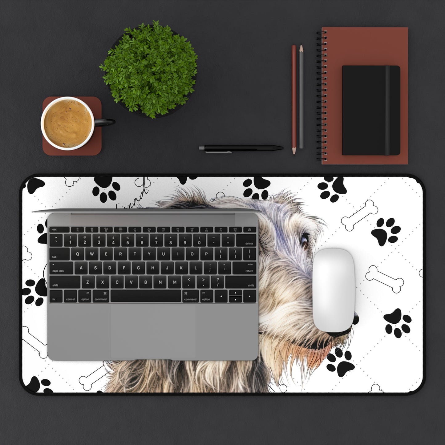 Scottish Deerhound Desk Mat