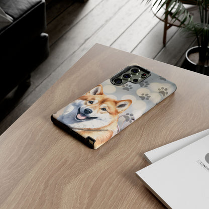 Shiba Inu Phone Case by Tough Cases (Apple iPhone, Samsung Galaxy, and Google Pixel)