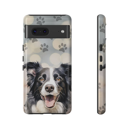 Border Collie Phone Case by Tough Cases (Apple iPhone, Samsung Galaxy, and Google Pixel)
