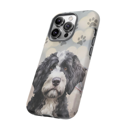 Portuguese Water Dog by Tough Cases (Apple iPhone, Samsung Galaxy, and Google Pixel)