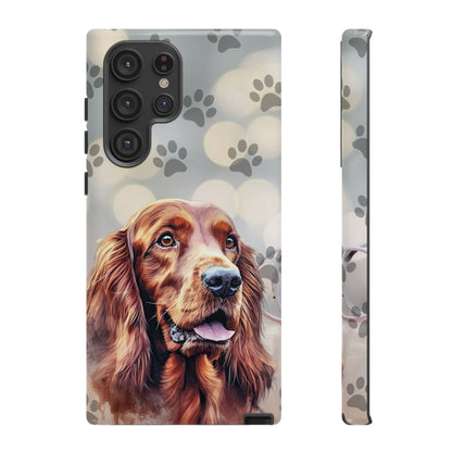 Irish Setter Phone Case by Tough Cases (Apple iPhone, Samsung Galaxy, and Google Pixel)