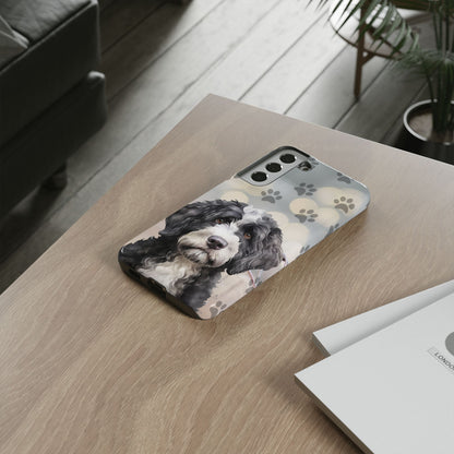 Portuguese Water Dog by Tough Cases (Apple iPhone, Samsung Galaxy, and Google Pixel)