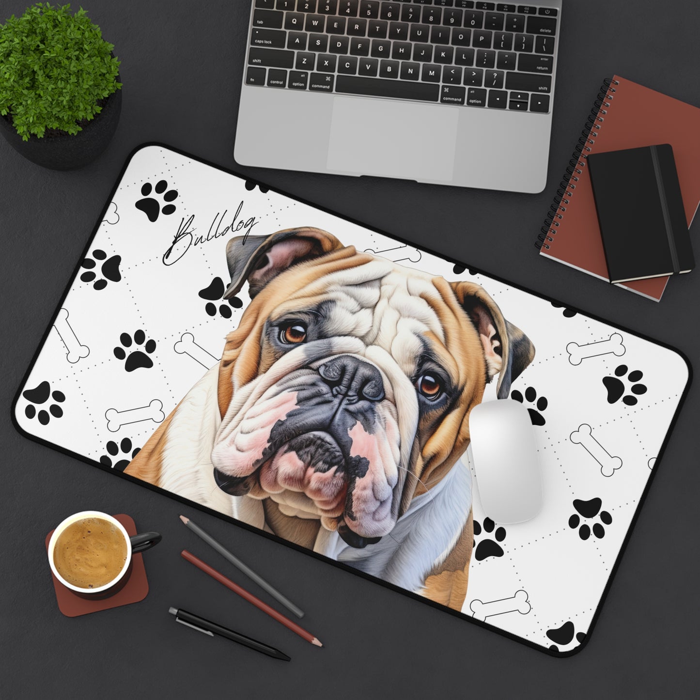 Bulldog Desk Mat