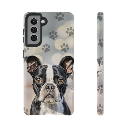 Boston Terrier Phone Case by Tough Cases (Apple iphone, Samsung galaxy, Google Pixel) Boston Terrier