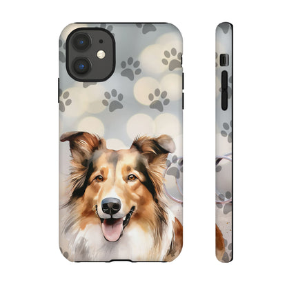 Collie Phone Case by Tough Cases (Apple iPhone, Samsung Galaxy, and Google Pixel)