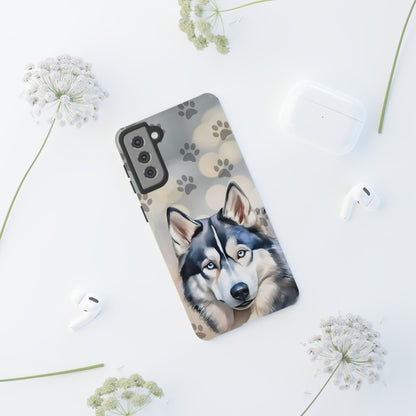 Siberian Husky Phone Cases by Tough Cases (Apple iPhone, Samsung Galaxy, and Google Pixel)