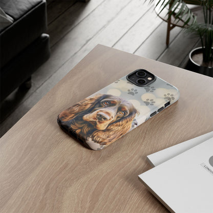 English Cocker Spaniel Phone Case by Tough Cases (Apple iPhone, Samsung Galaxy, and Google Pixel)