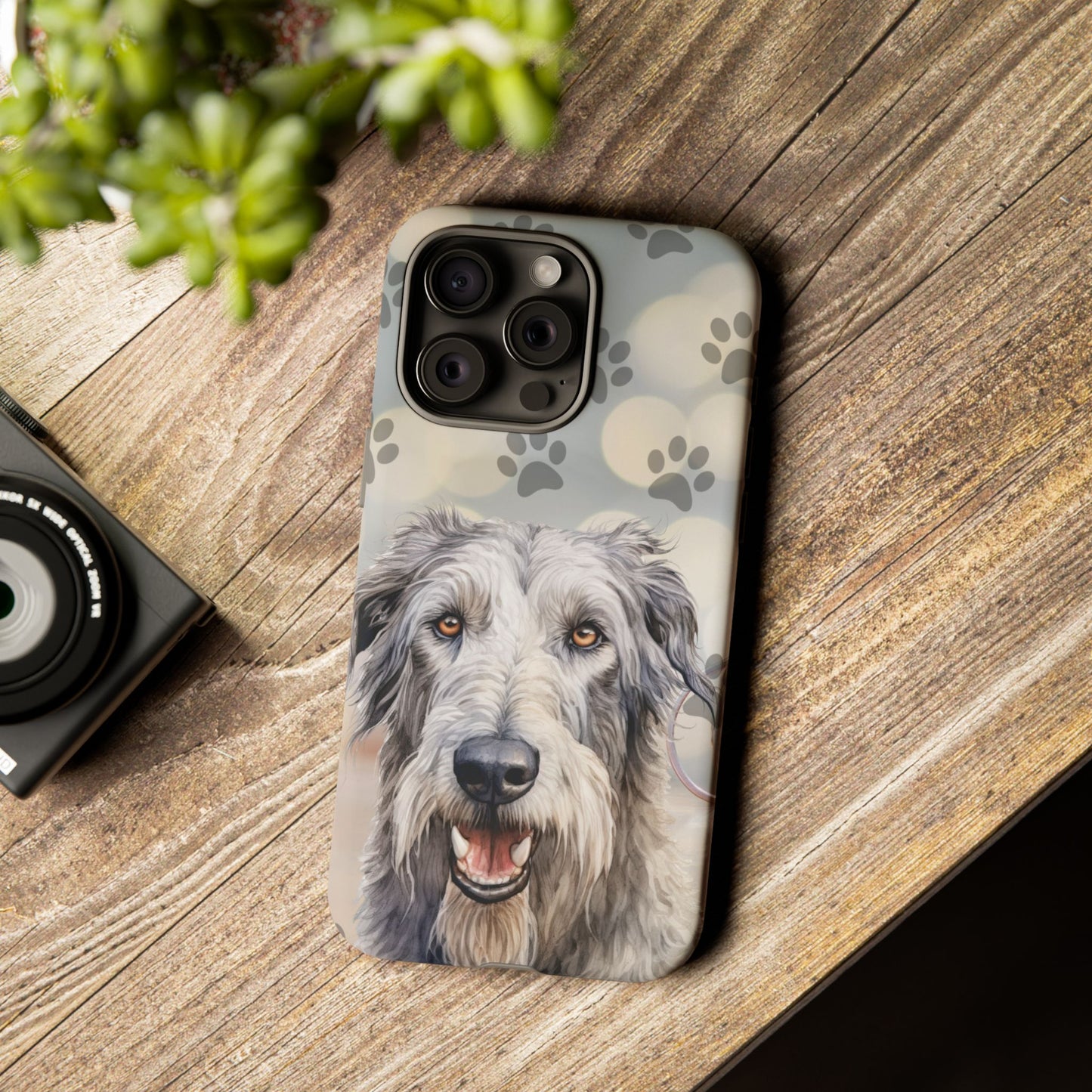 Irish Wolfhound Phone Case by Tough Cases (Apple iPhone, Samsung Galaxy, and Google Pixel)