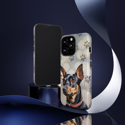 Miniature Pinscher by Tough Cases (Apple iPhone, Samsung Galaxy, and Google Pixel)