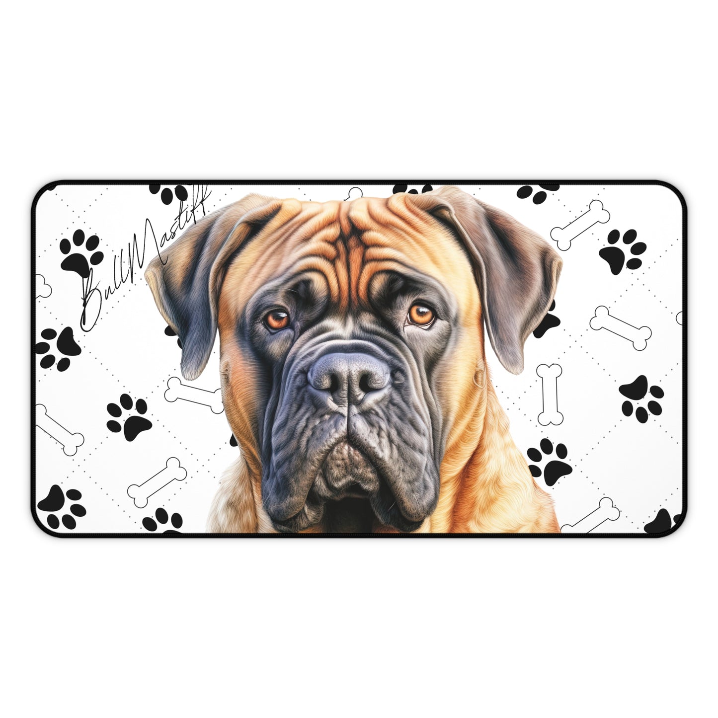 Bull Mastiff Desk Mat