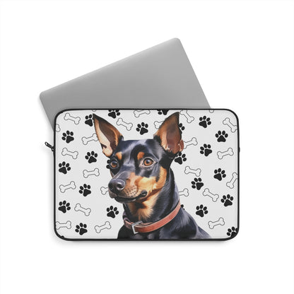 Miniature Pinscher Laptop Sleeve