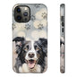 Border Collie Phone Case by Tough Cases (Apple iPhone, Samsung Galaxy, and Google Pixel)