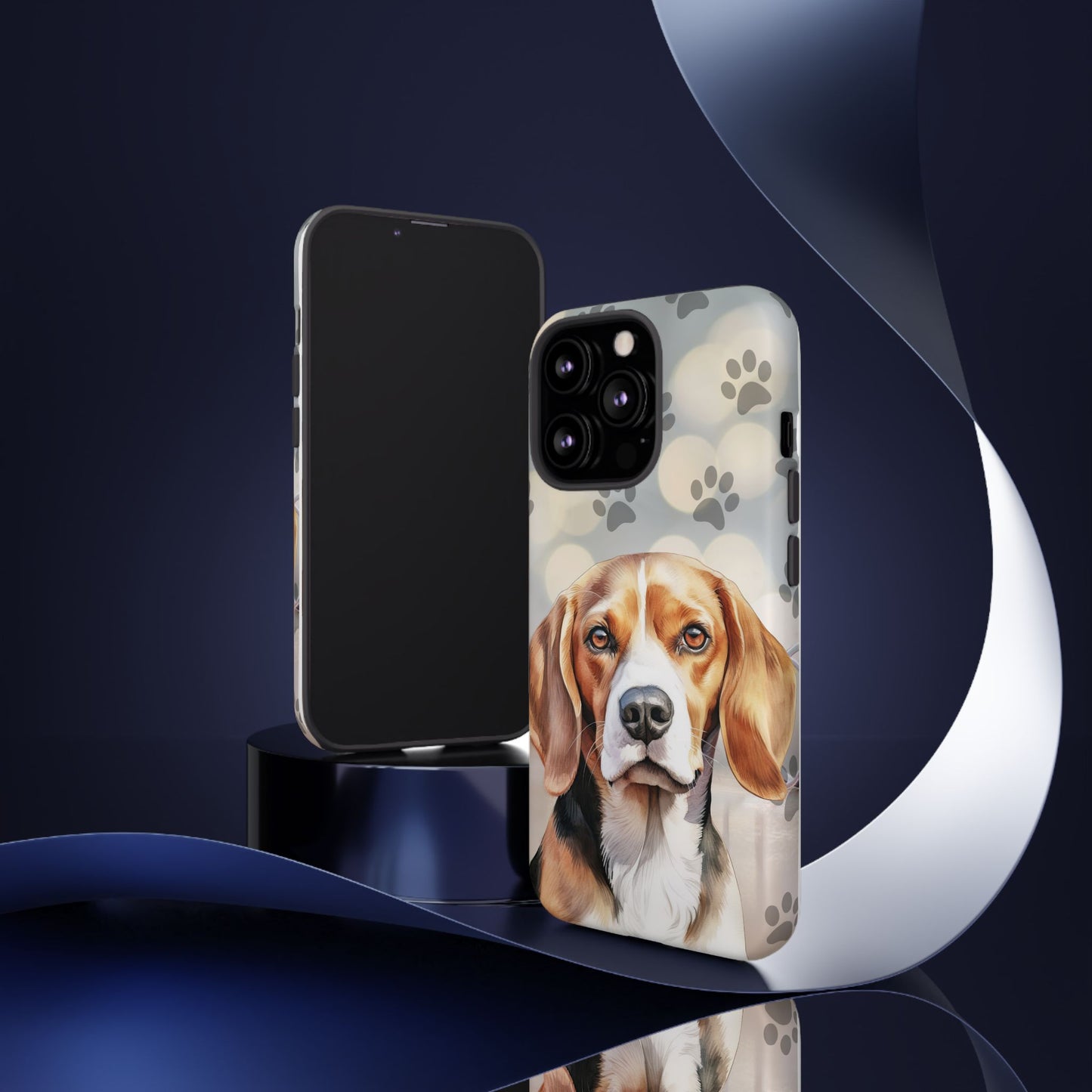 Beagle Phone Case by Tough Cases (Apple iPhone, Samsung Galaxy, and Google Pixel) Beagle