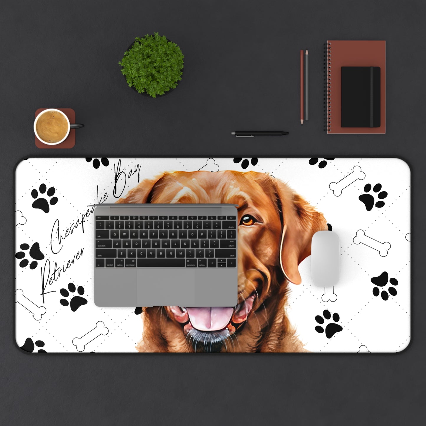 Chesapeake Bay Retriever Desk Mat