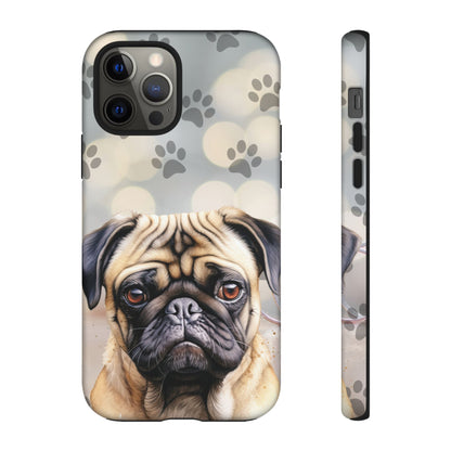 Pug Phone Case by Tough Cases (Apple iPhone, Samsung Galaxy, and Google Pixel)