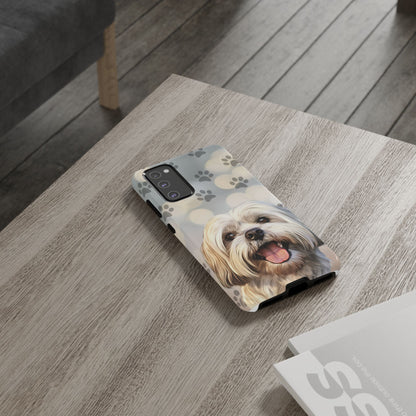 Lhasa Apso Phone Case by Tough Cases (Apple iPhone, Samsung Galaxy, and Google Pixel)