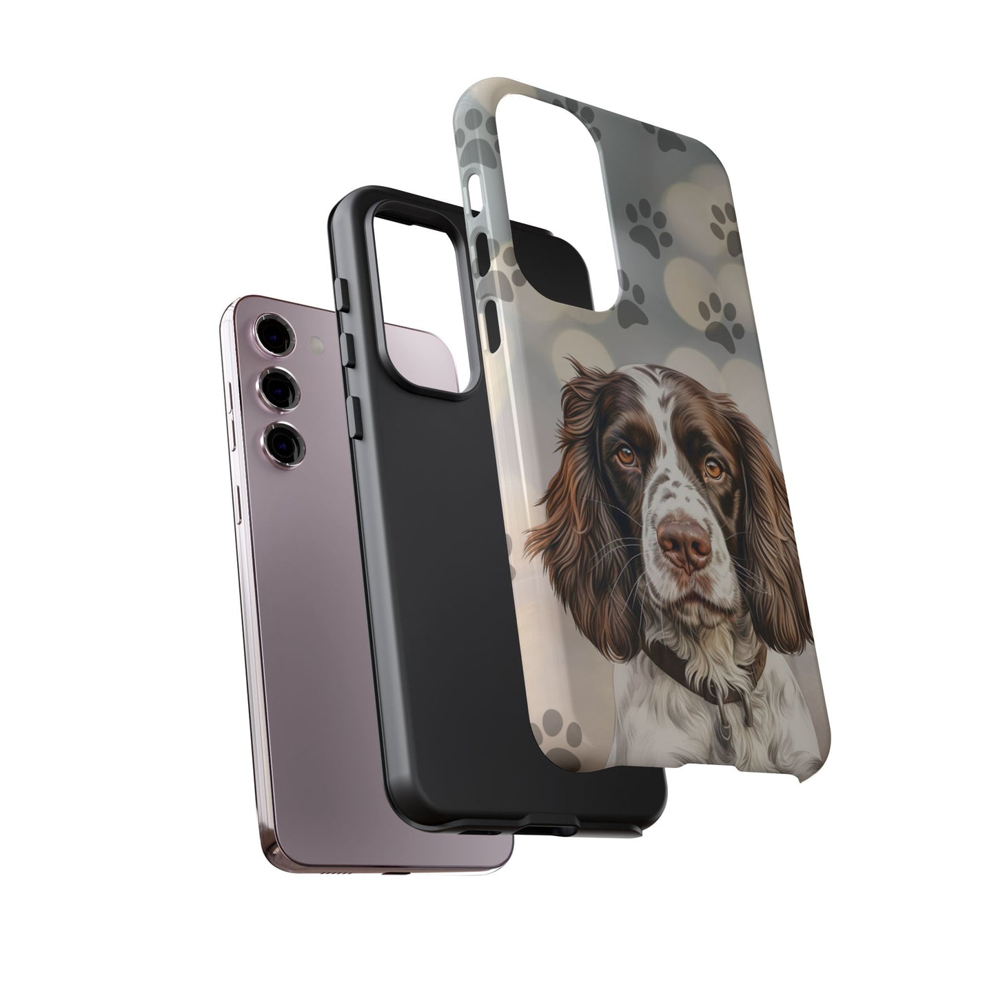 English Springer Spaniel Phone Case by Tough Cases (Apple iPhone, Samsung Galaxy, and Google Pixel)