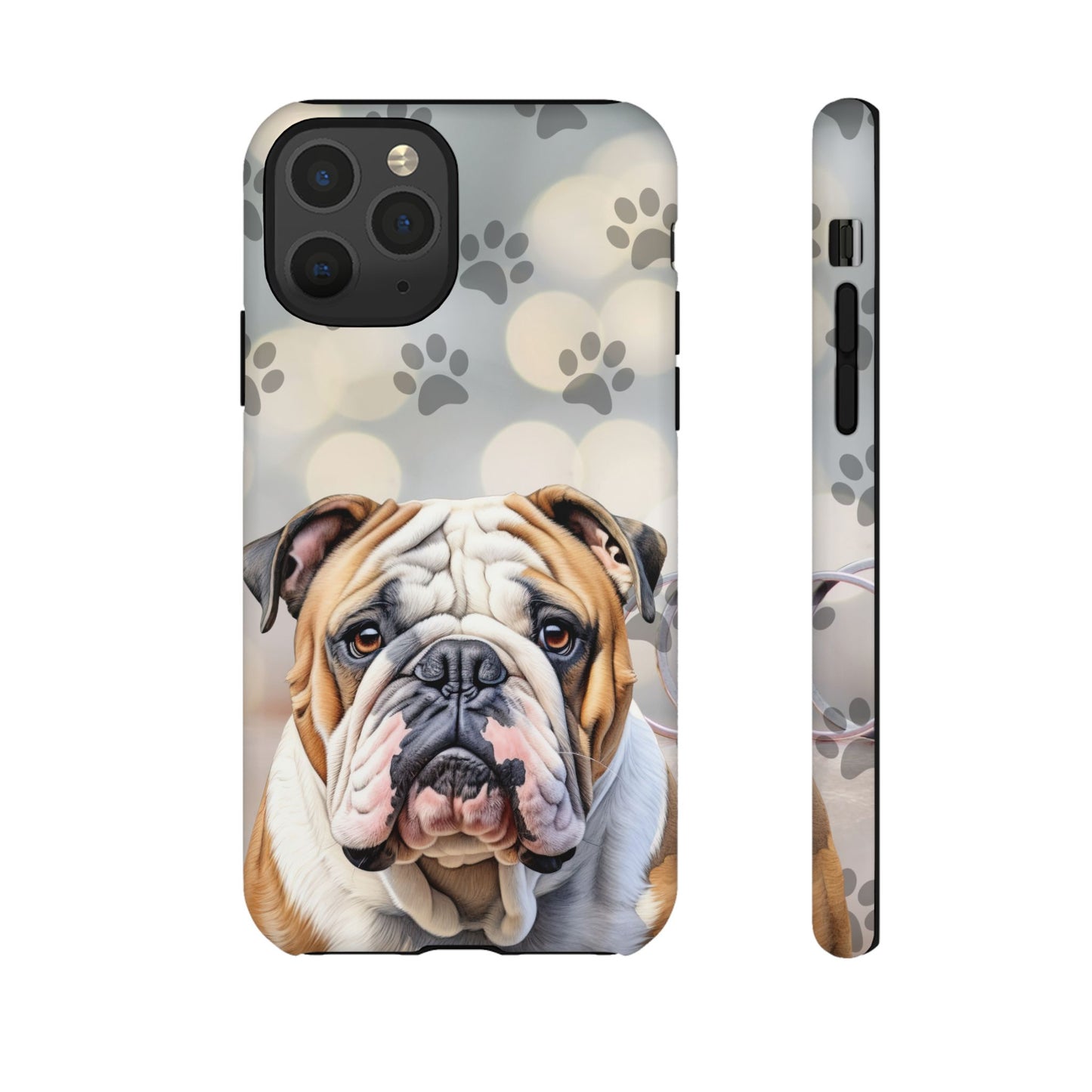 Bull Dog Phone Case by Tough Cases (Apple iPhone, Samsung Galaxy, and Google Pixel)
