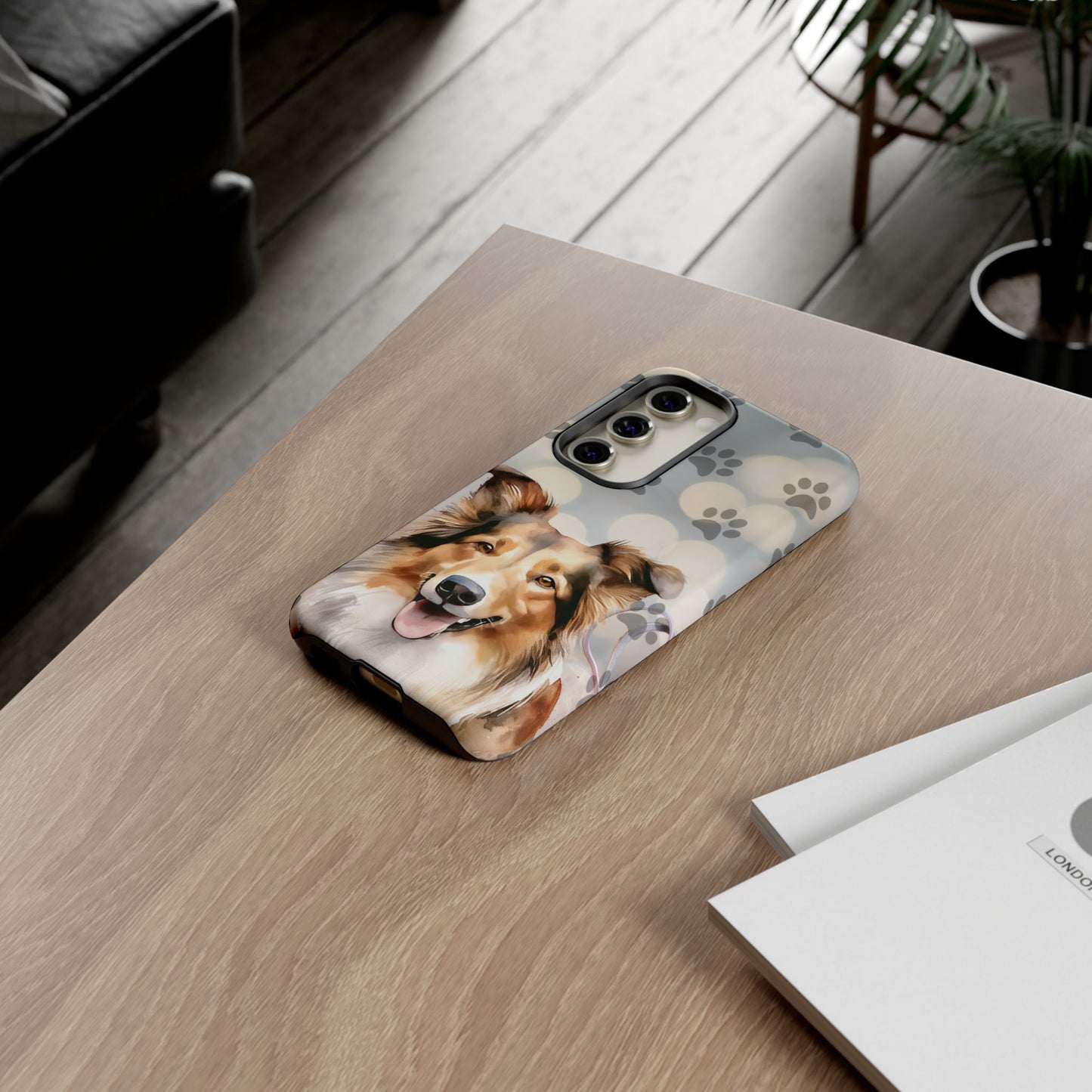 Collie Phone Case by Tough Cases (Apple iPhone, Samsung Galaxy, and Google Pixel)