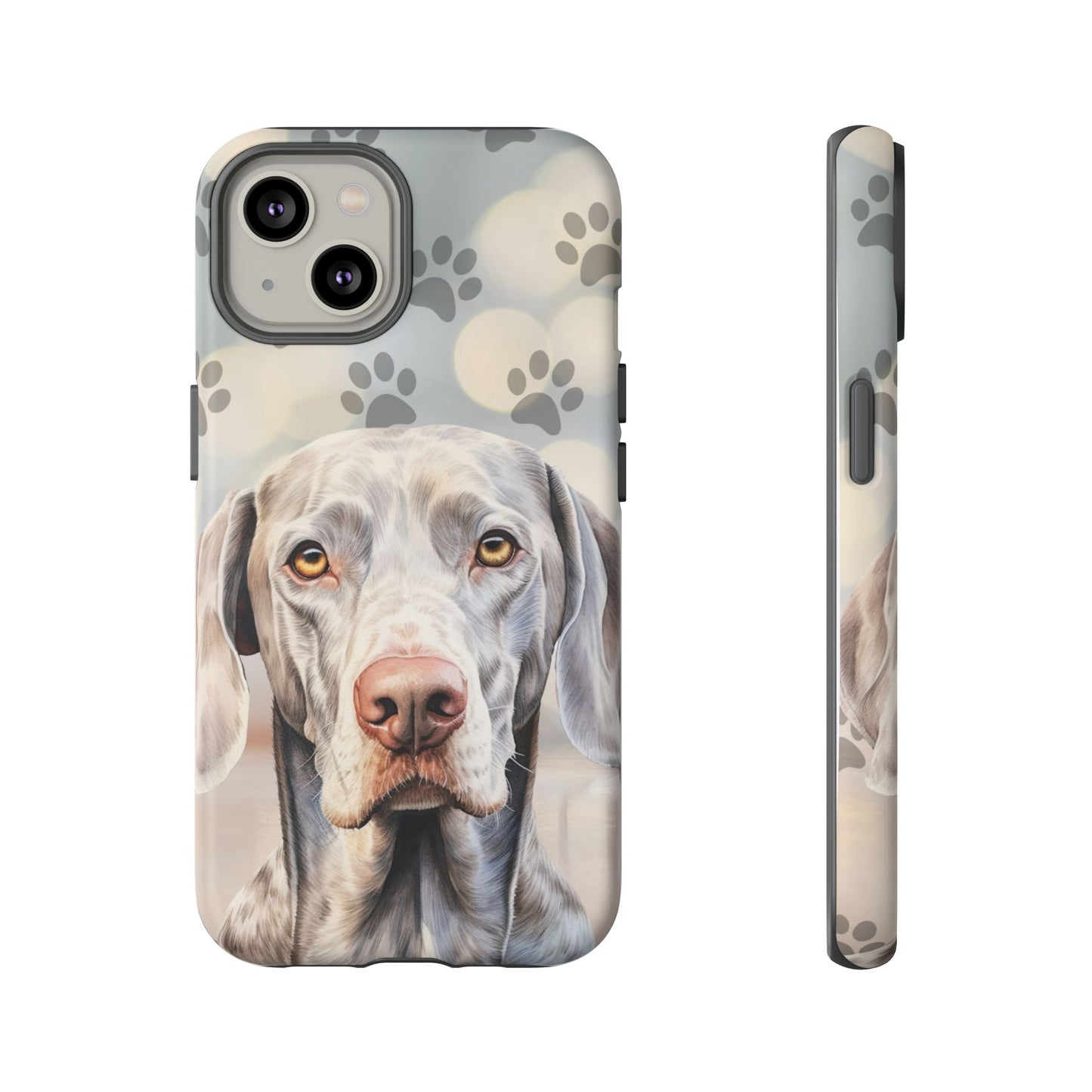 Weimaraner Phone Case by Tough Cases (Apple iPhone, Samsung Galaxy, and Google Pixel)